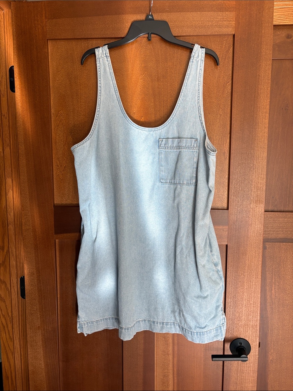 Universal Thread Light Blue Denim Tank Too Dress - Women
